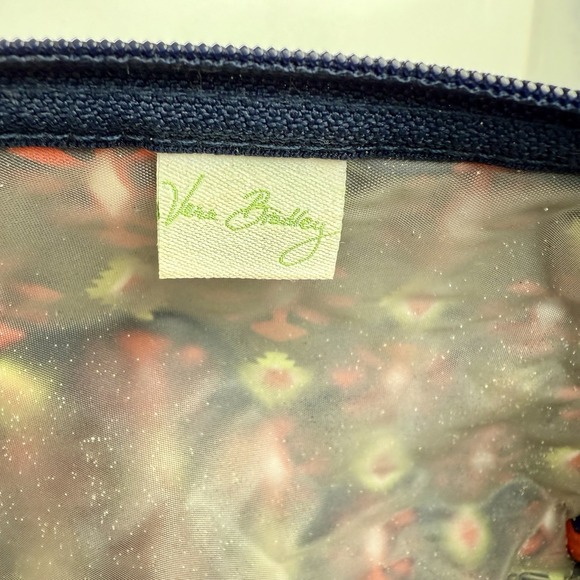 Vera Bradley Sun Valley‎ Medium Cosmetic Case - Picture 5 of 6